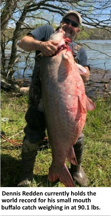 Dennis Redden world record buffalo catch